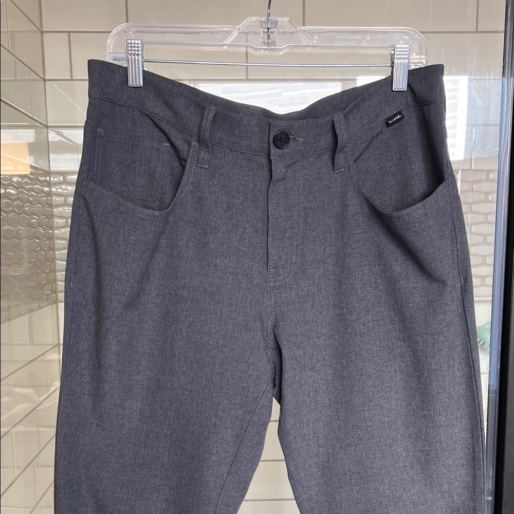Travis Mathew Charcoal Gray Men's Chinos